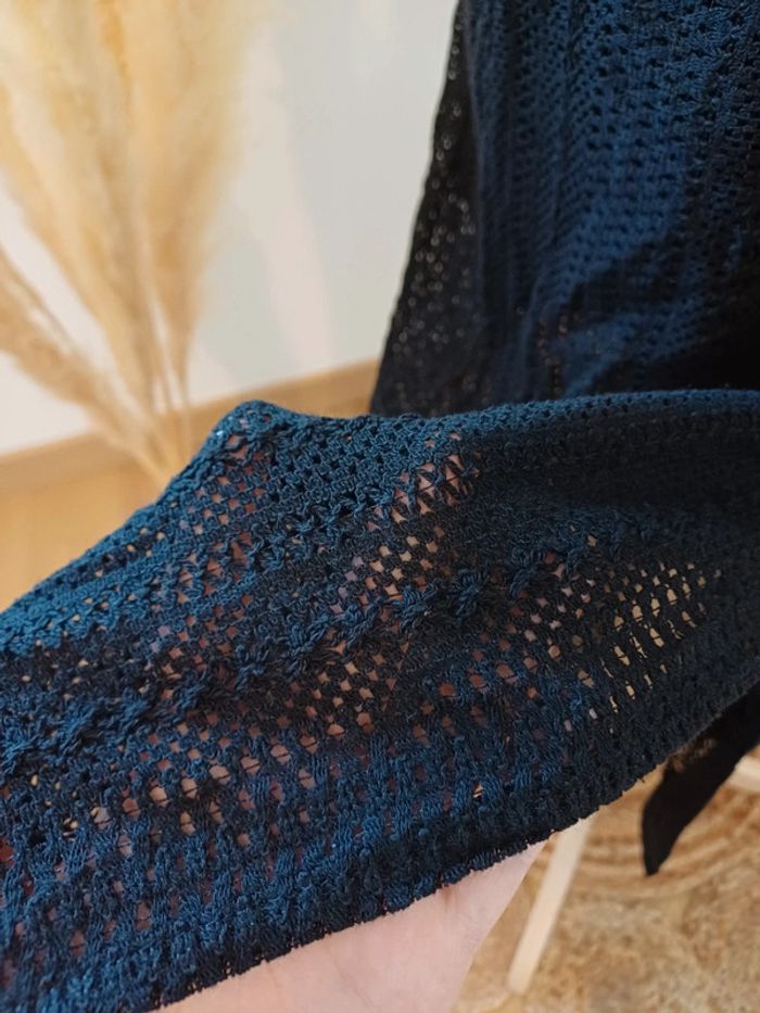 Robe longue noire neuve en dentelle Daphnea taille S 36 - photo numéro 7