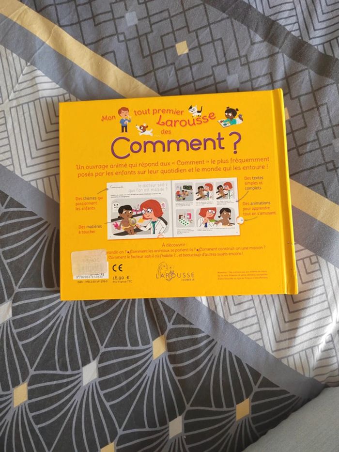 Livre mon tout premier larousse des comment - photo numéro 2