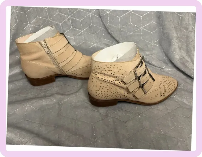 Bottines Printanières Beige BRONX - Élégance & Confort - photo numéro 4
