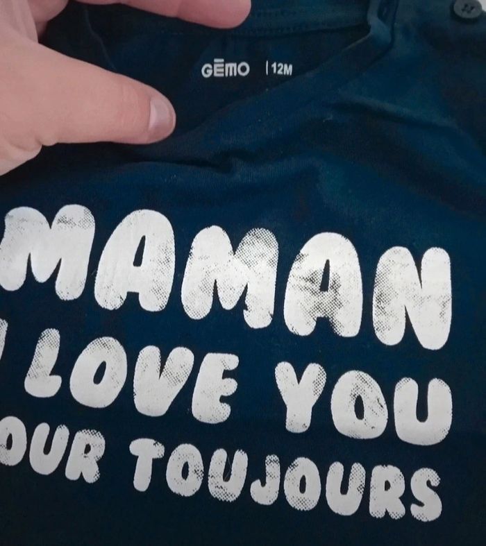 Tee shirt manche longue gémo - photo numéro 2