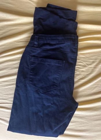 Pantalon de maternité bleu