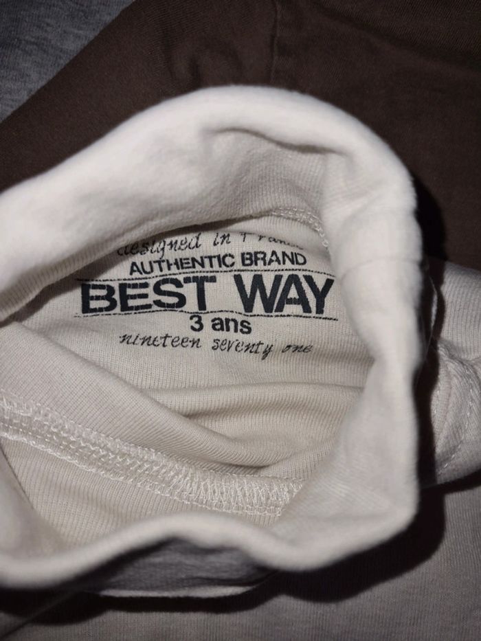 Lot de 3 hauts manches longues 3 ans - photo numéro 3