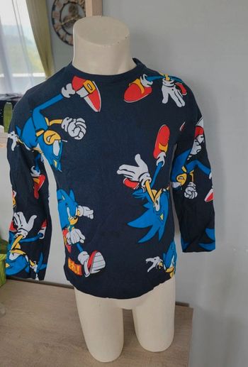 Haut garçon sonic taille 4ans