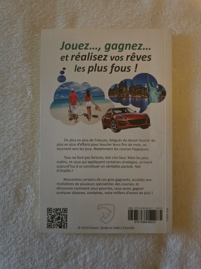 Livre "Les 7 secrets pour gagner plus grâce aux courses hippiques". - photo numéro 2