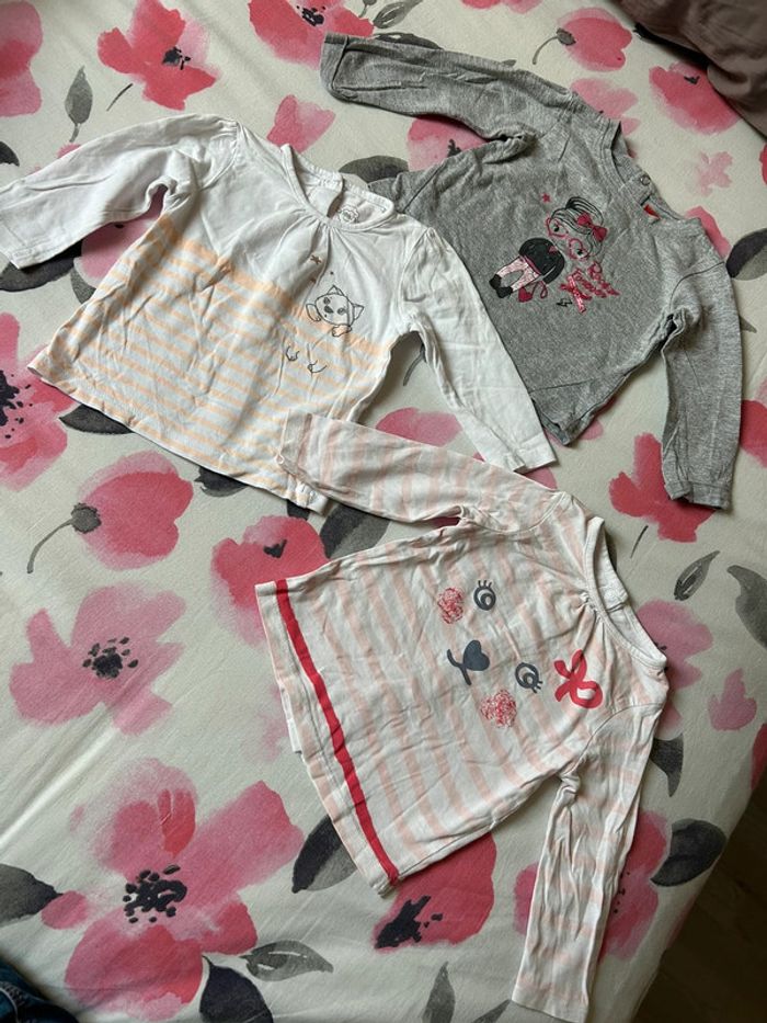 Lot 3 tee shirts motifs
