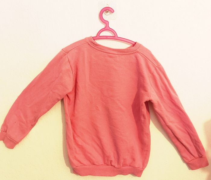 Pull fille hiver licorne sequin 10 ans