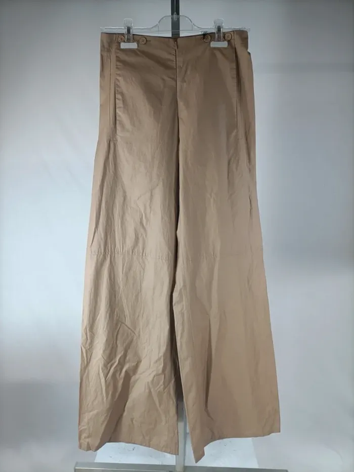 Pantalon évasé - palazzo beige - Patrizia Pepe  A064