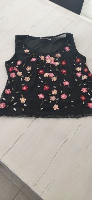 Débardeur à fleur