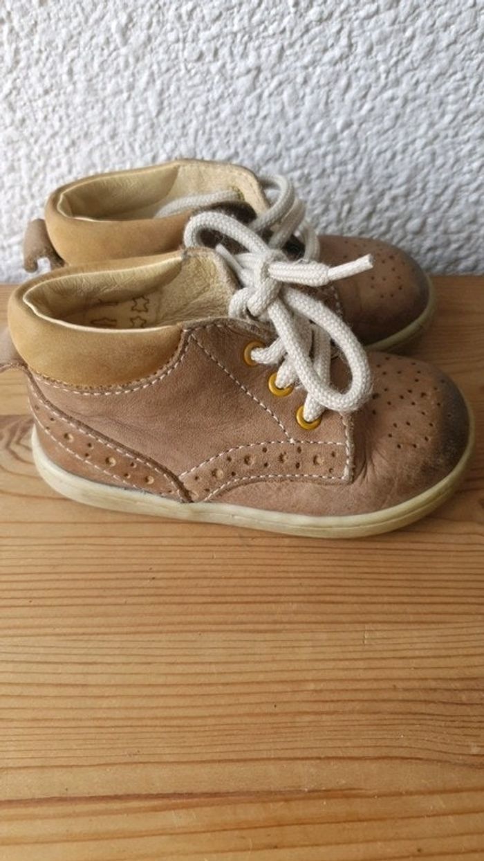 chaussures de marche marron Primigi - photo numéro 2