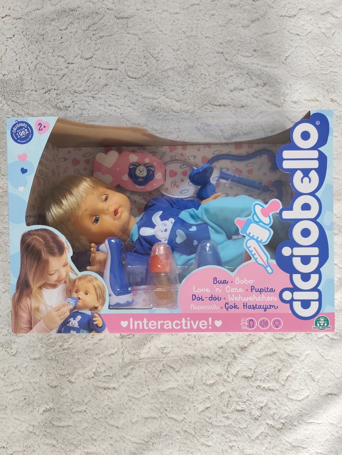 Poupée Cicciobello Bobo totalement neuve