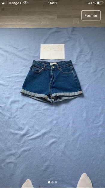 short en jean