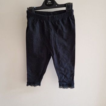 1 an legging noir dentelle