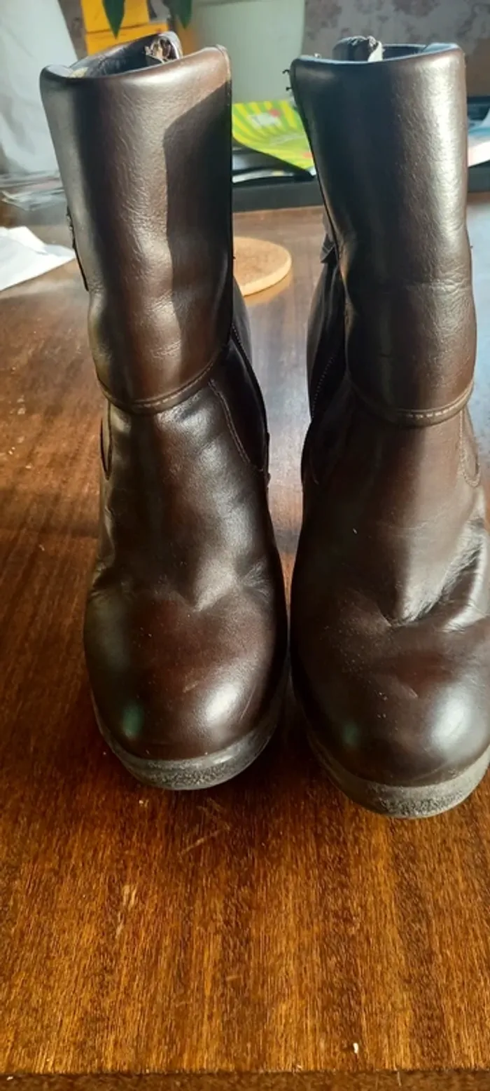 Bottines marron - photo numéro 3