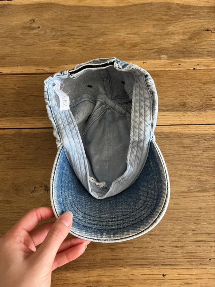Casquette en jean Zara - photo numéro 3