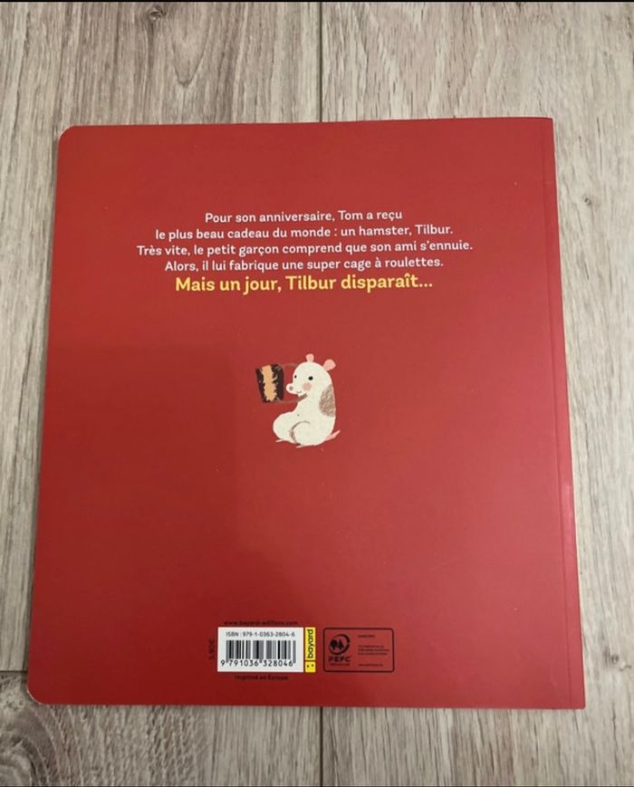Livre enfant mon hamster a des roulettes - photo numéro 2