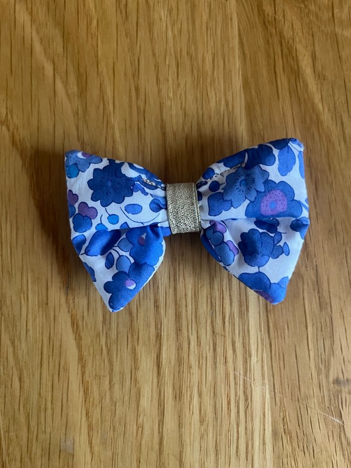 Lot. 2 barrettes en liberty - photo numéro 5