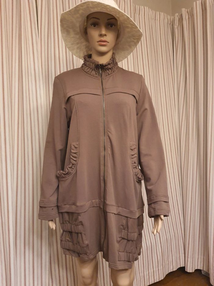 Pardessus Areline marron taille 4 (fr 42) neuf
