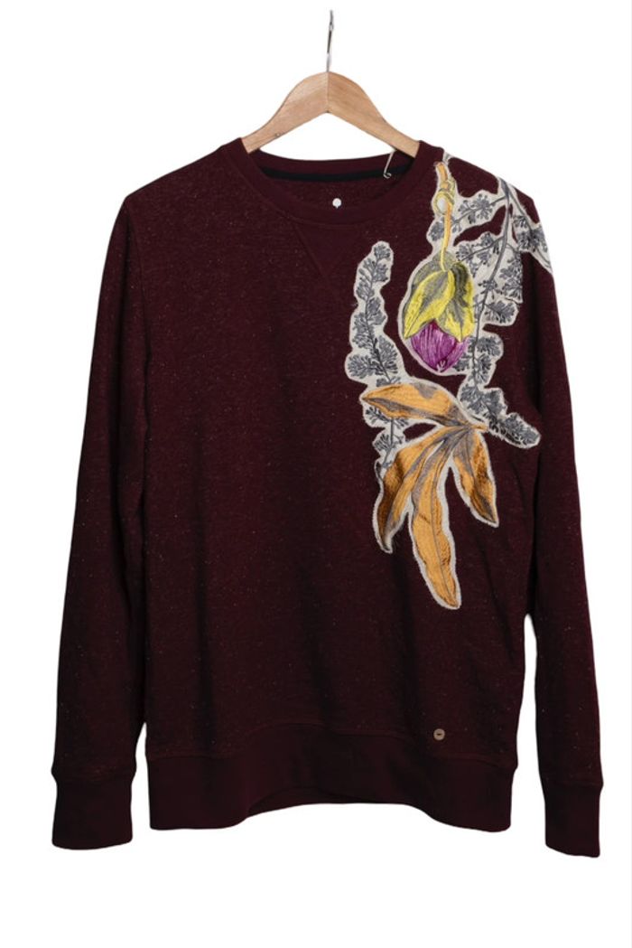 Sweat Faguo Bordeaux – Neuf avec Étiquette – Taille M