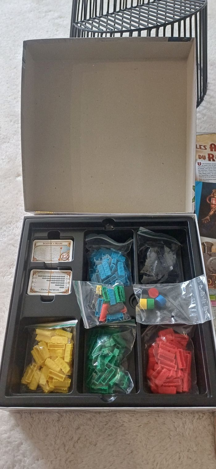 Jeu Les Aventuriers du Rail USA complet état neuf 8+ - photo numéro 2