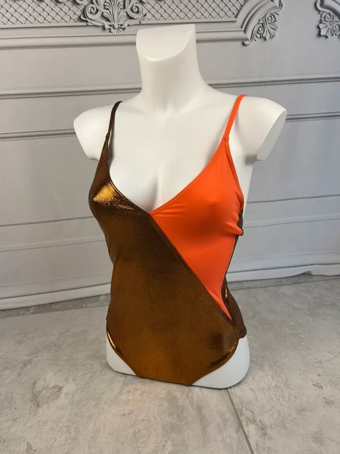 Maillot 1 pièce DO paris cuivre T.2 / 38 neuf