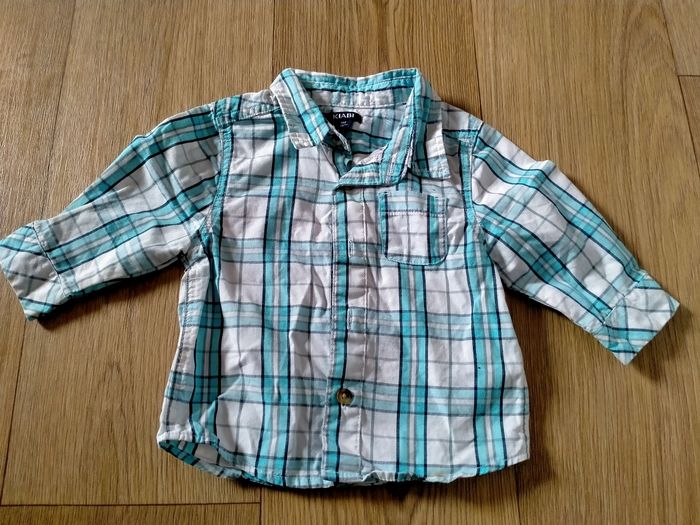 Chemise à carreaux