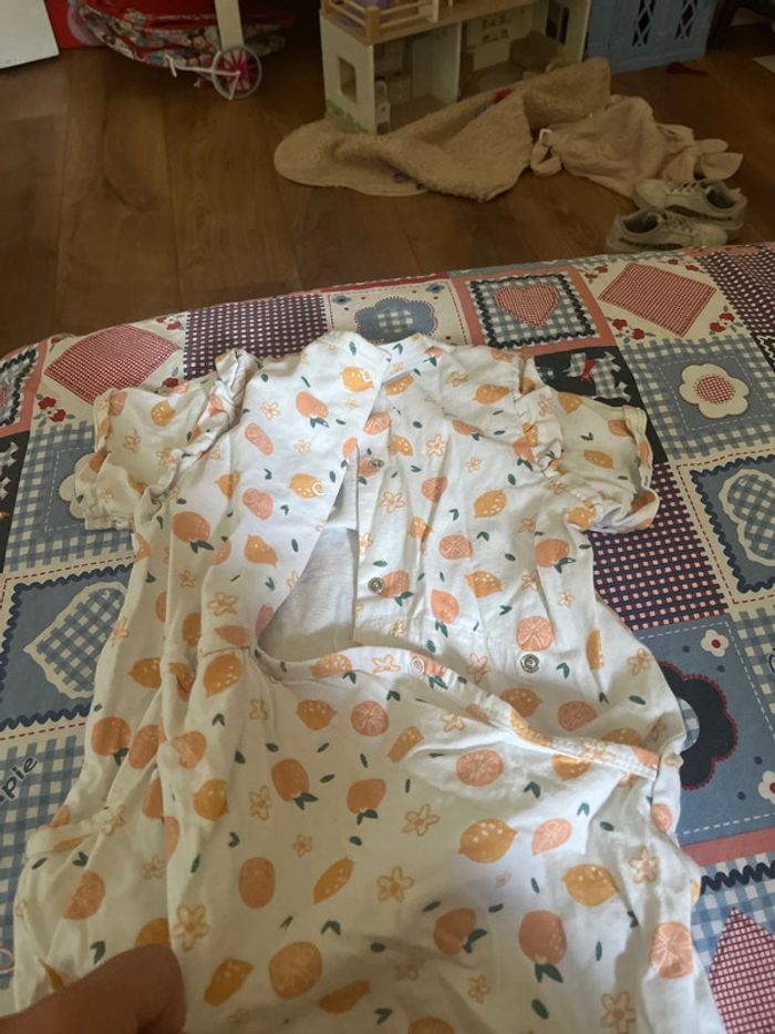 Combinaison été short vertbaudet fille 36 mois - photo numéro 5