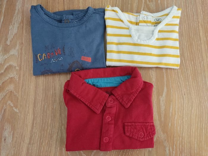 Lot tee-shirts manches longues