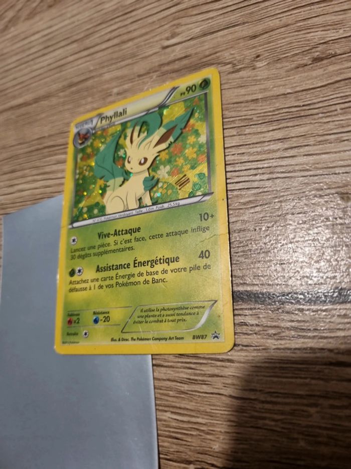 Carte pokémon phyllali promo BW87 fr année 2013 - photo numéro 6