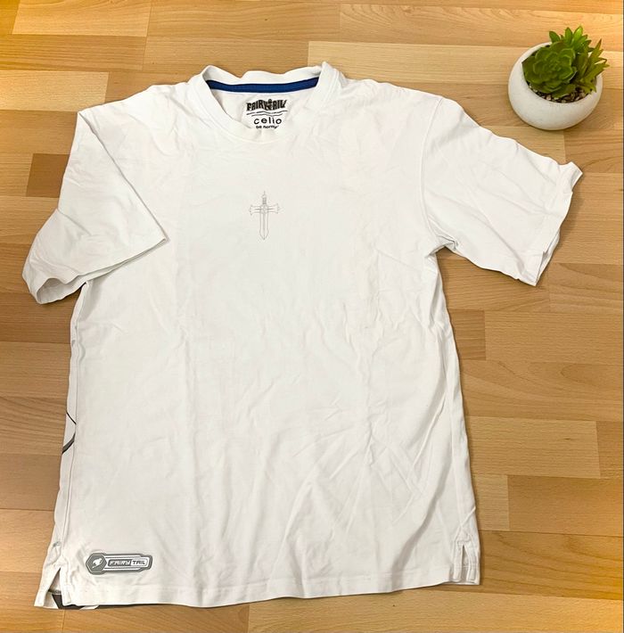 T-shirt Fairy Tail x Celio – Blanc (Très Bon État) - photo numéro 2