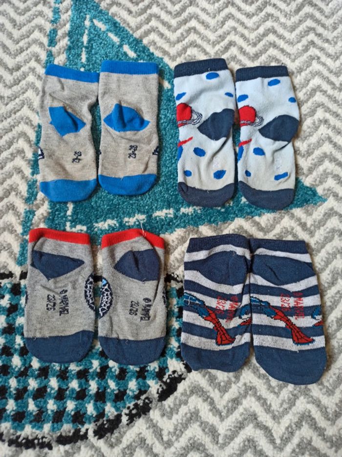 Lot de 4 paires de chaussettes - Taille 23/26 - photo numéro 6