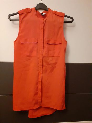 Chemise sans manche taille 34