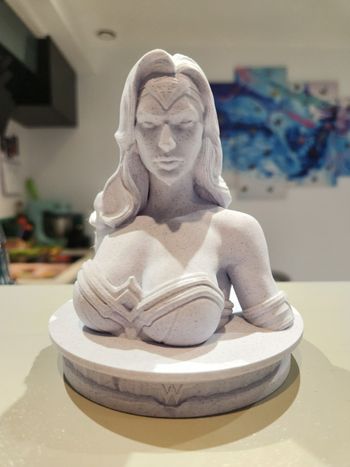 🦸♀️ DC Comics – Wonder Woman – Buste collector – Figurine décorative