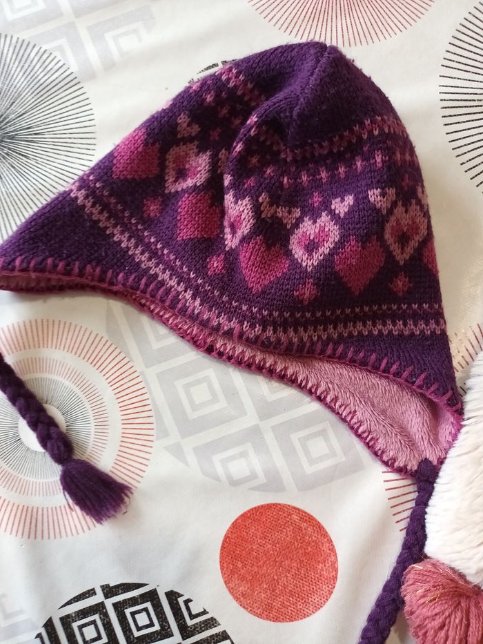 Lot 2 bonnets taille 4 5 ans - photo numéro 6