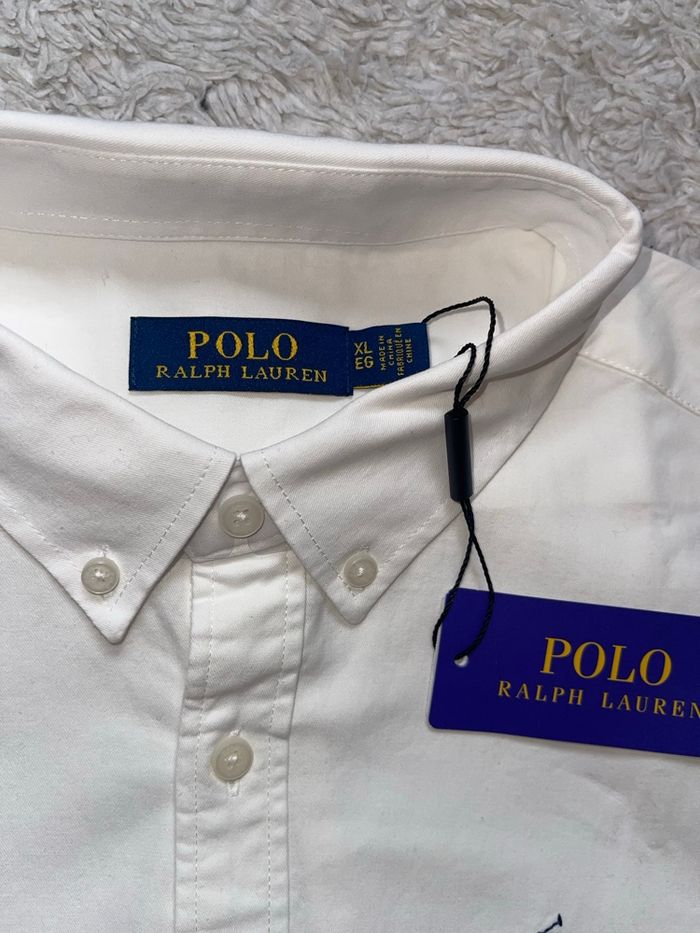Chemise Ralph Lauren, homme blanche taille xl - photo numéro 3