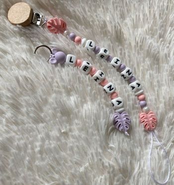 Lot attache tetine /porte clé