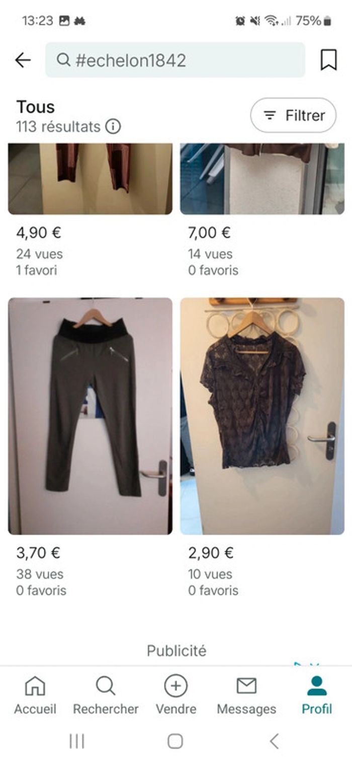 Lot de 42 vêtements femme - photo numéro 3
