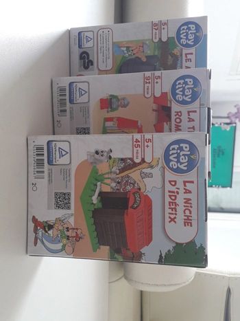 3 boîtes Playtive Asterix