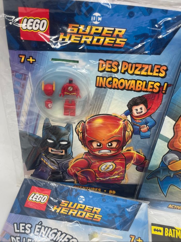 Lot de 4 livres d'activité Magazine LEGO super heroes Batman Neuf - photo numéro 5