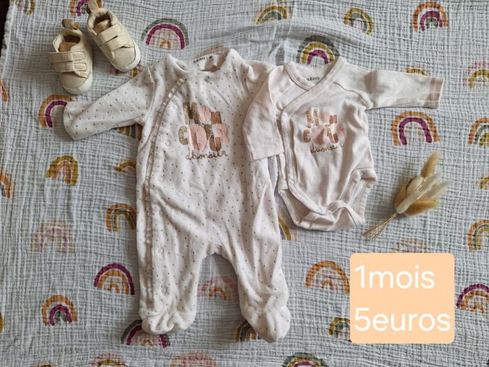 1mois ensemble pyjama body