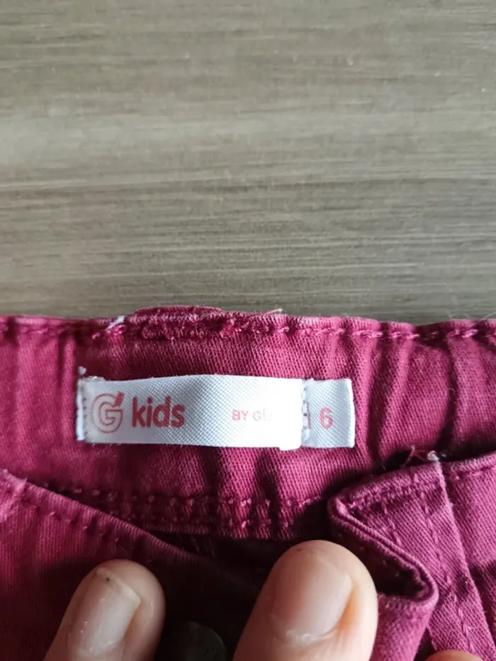 Jeans slim fille 6 ans - photo numéro 2