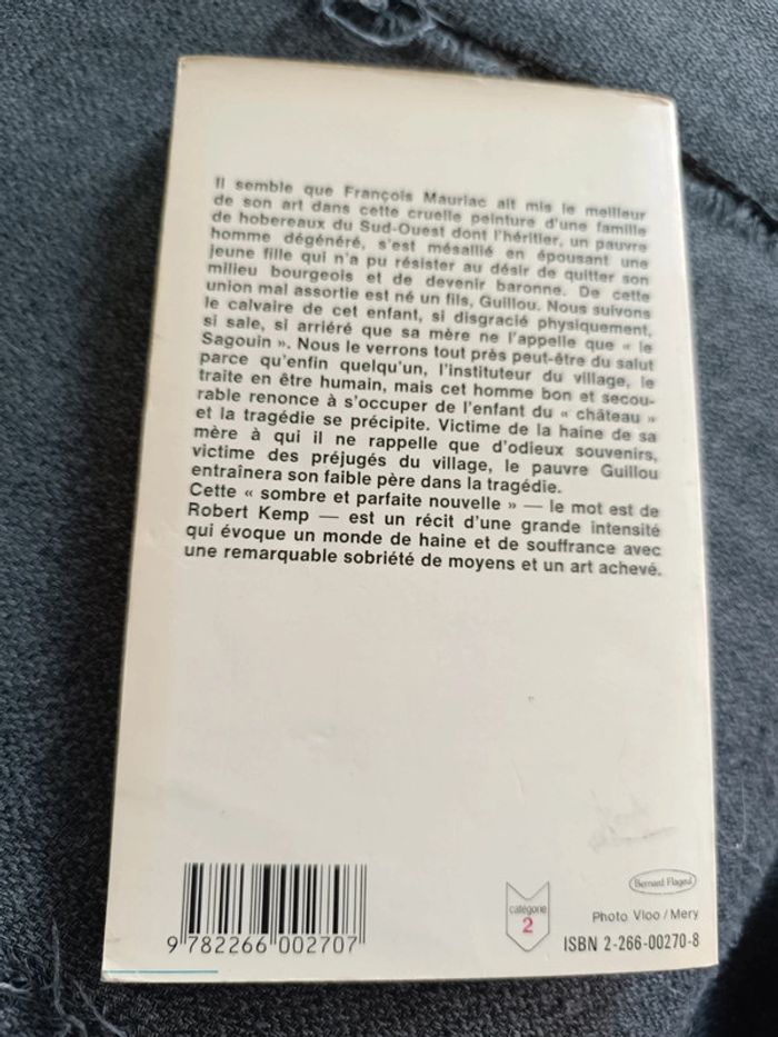 Le sagouin - François Mauriac - photo numéro 2