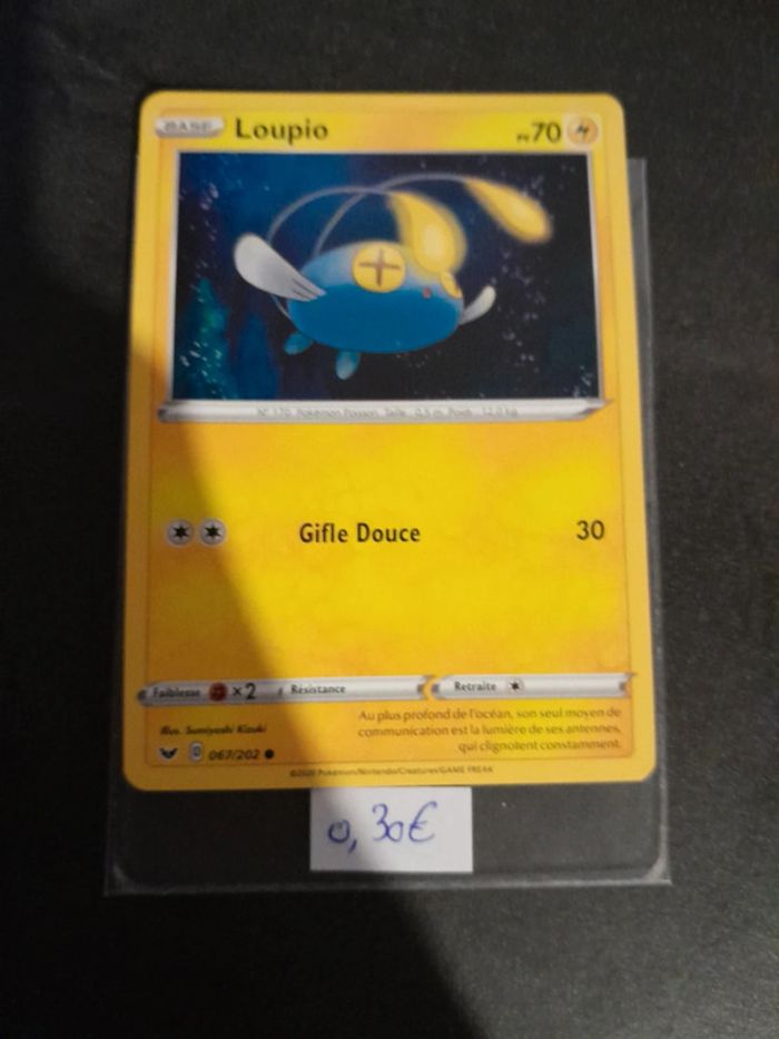 Carte Pokémon Loupio 67/202