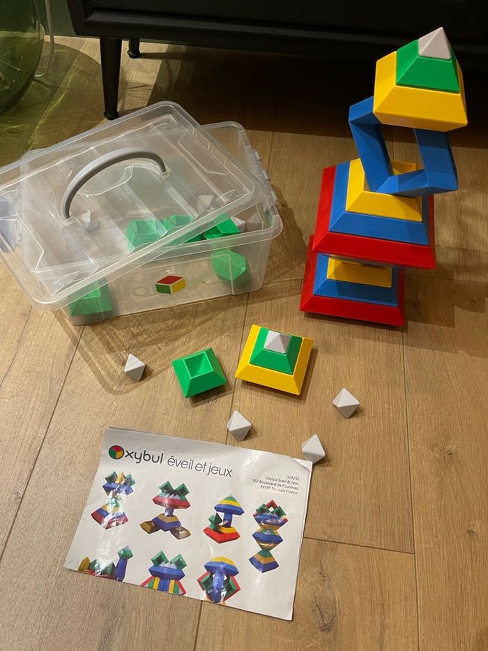 Puzzle 3d pyramidal oxybul