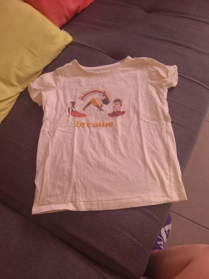 Haut manches courtes fille 7 8 ans 128 cm