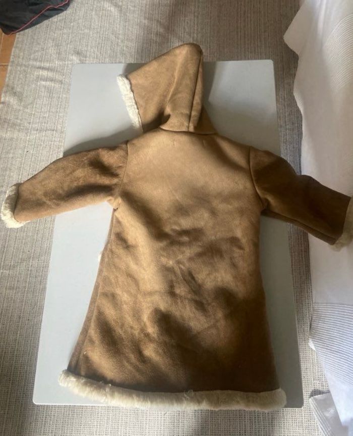 Manteau fille Tout compte fait 3/4 ans - doublé chaud à capuche Taille 36 mois / 98 cm • Bon état - photo numéro 2
