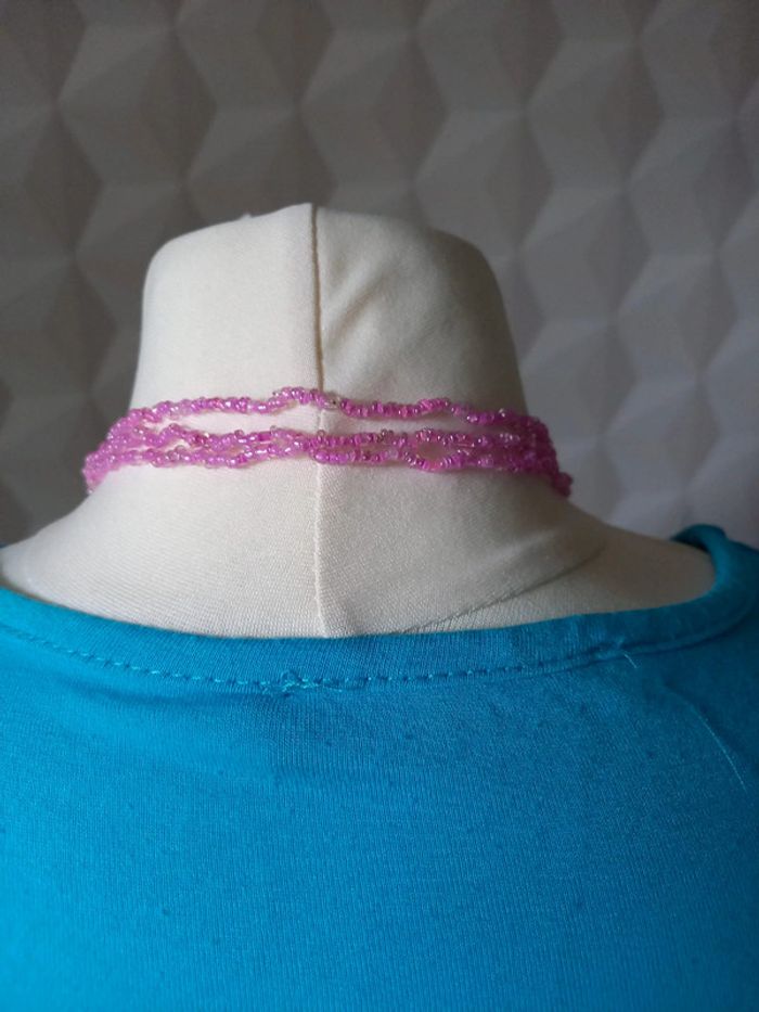 Long collier de perles vintage - photo numéro 2