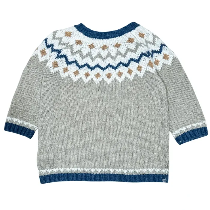 Pull 9 mois en laine et coton Cyrillus - photo numéro 2