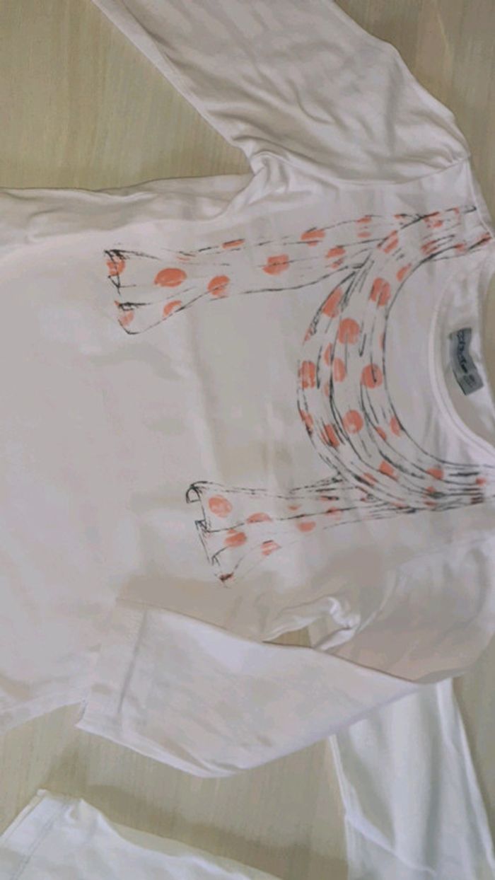 Lot 2tee-shirt Manche longue - photo numéro 5