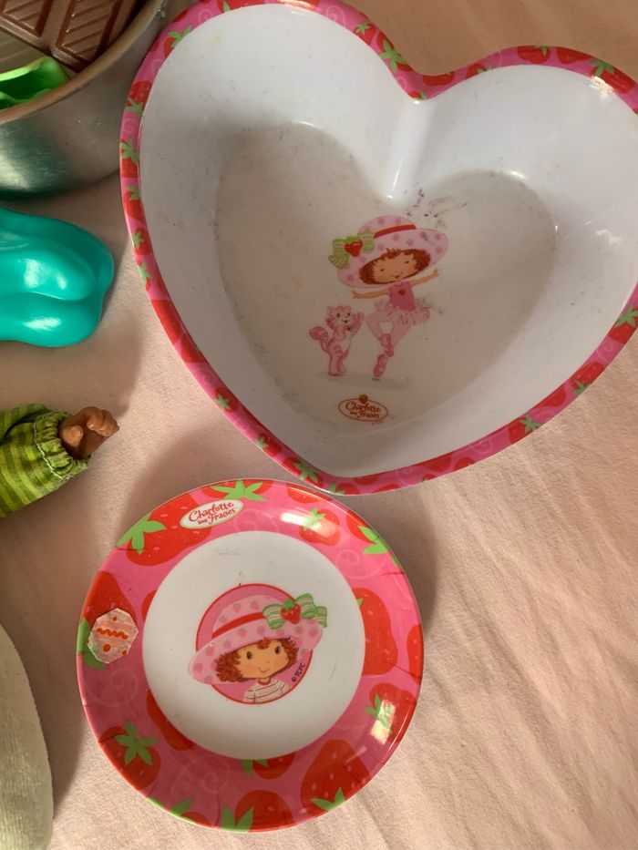 Lot petit bébé 18 cm + dînette - photo numéro 3