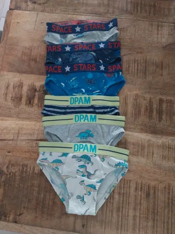 Lot 6 slip du pareil au meme